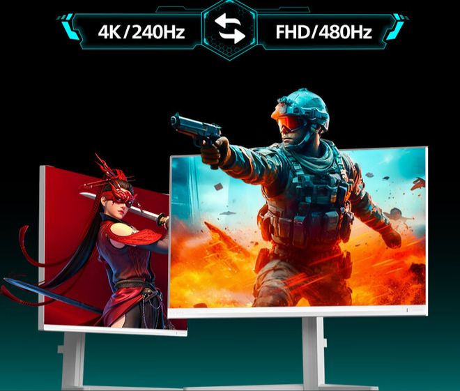 飛利浦發布全球首款UHD 240Hz雙模圓偏振光顯示器27M2N5801PK